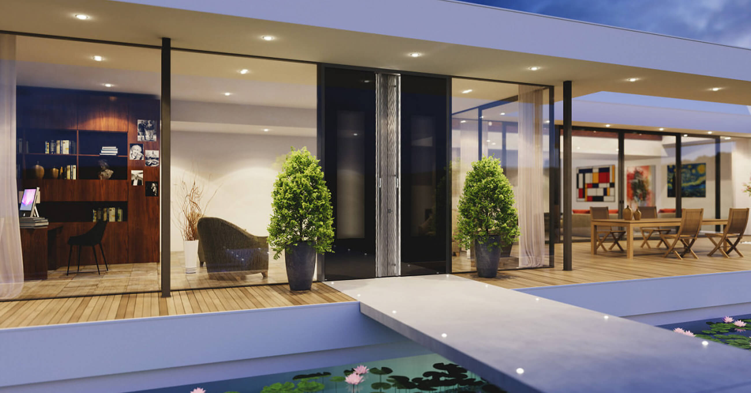 Luxury Homes and external doors hand in hand | Pirnar