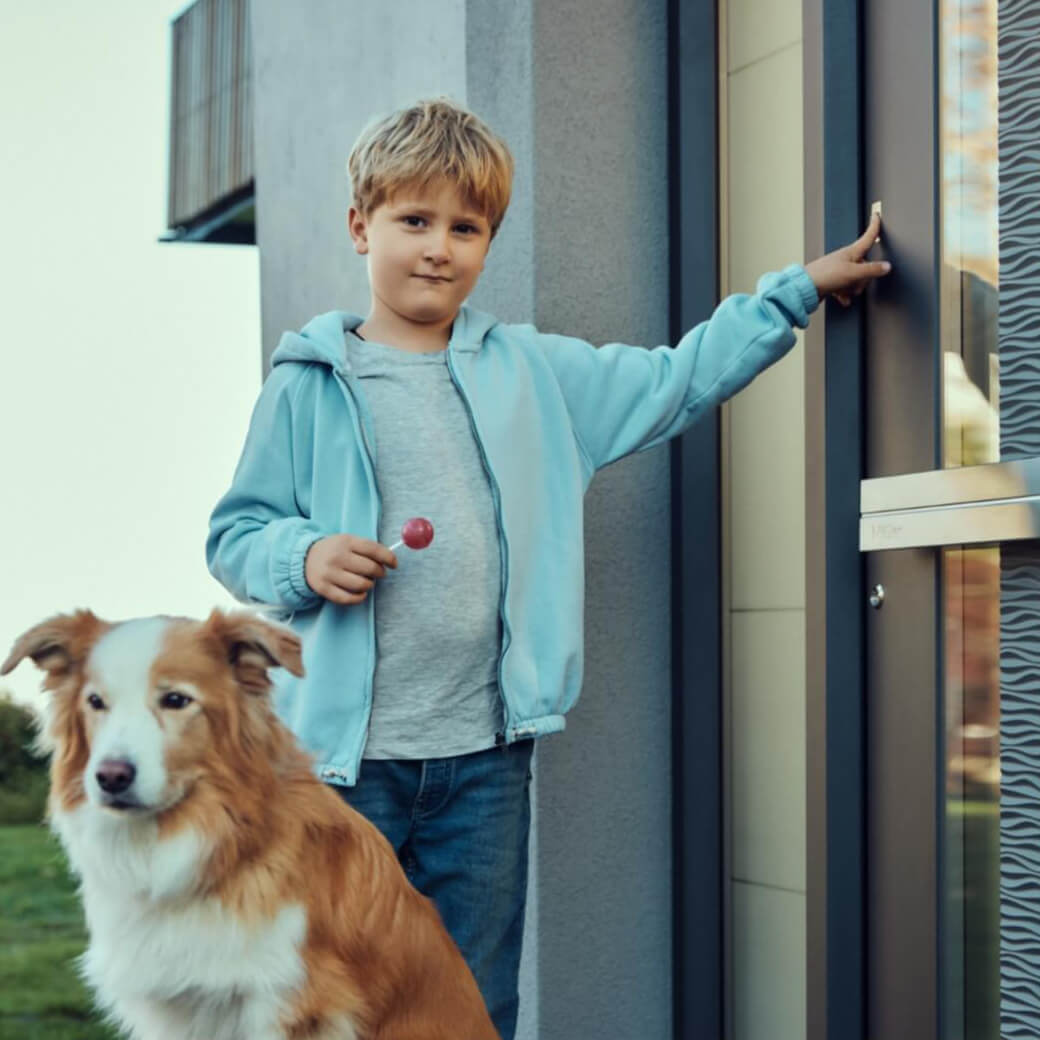 Secure and keyless doors for the family