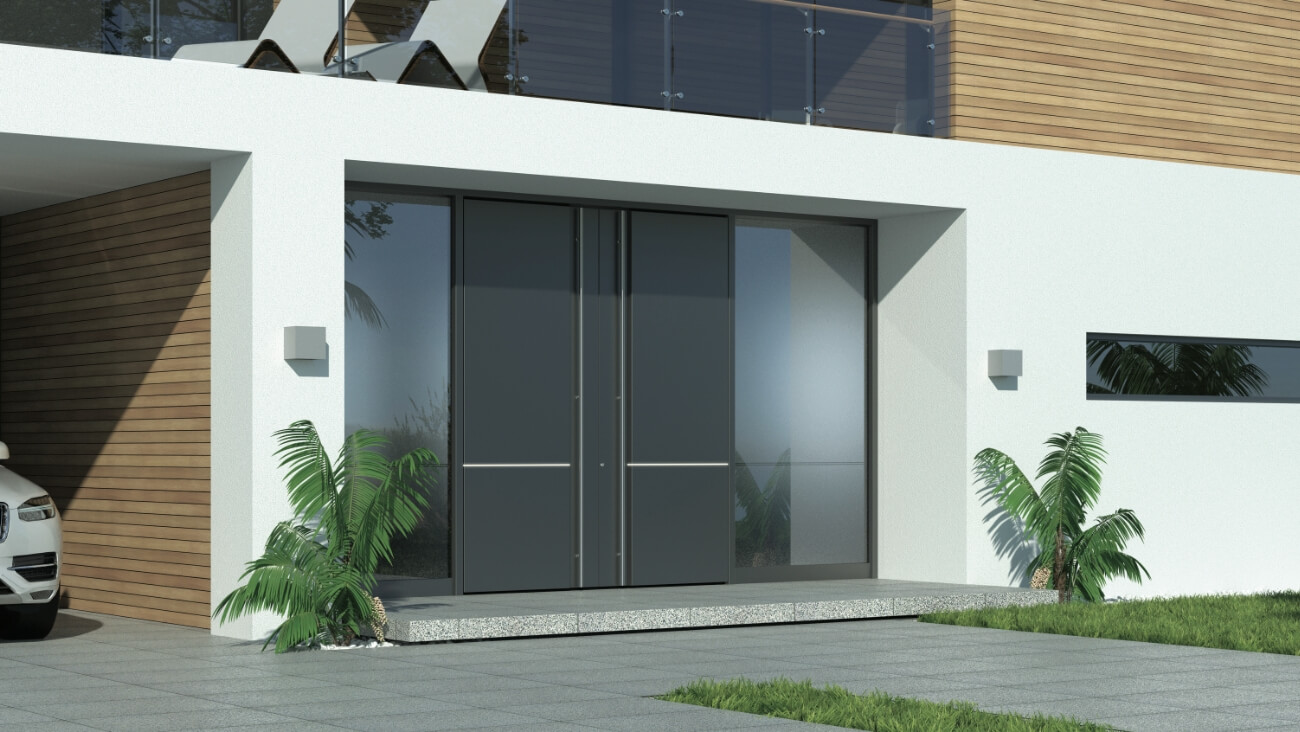 S-500 Signature Series Aluminium Entrance Doors : Spitfire Doors UK