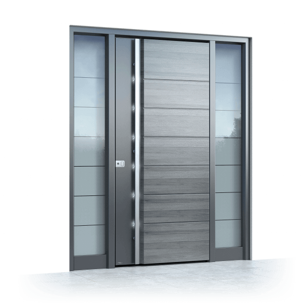 Aluminium entrance door 501